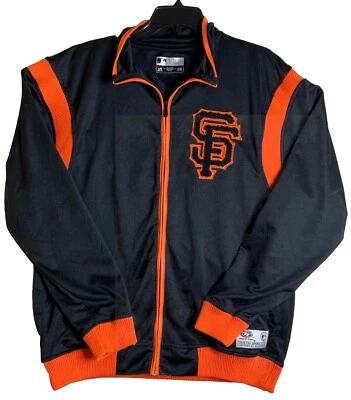 Chaqueta Gigantes de San Francisco-Peso Medio-Zip Completa-L-Serie True Fans, De Colección.  Foto 1 de 4