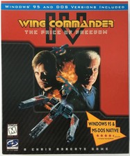 Wing Commander IV The Price Of Freedom 1996 PC 6 Disc CD-Rom Big Box Game - New