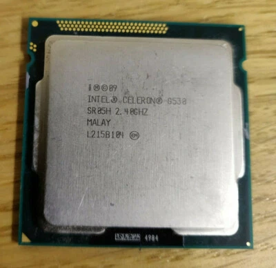 Intel® Celeron G530 2.40ghz Processor Dual Core 1155 - CPU - Image 1 of 3