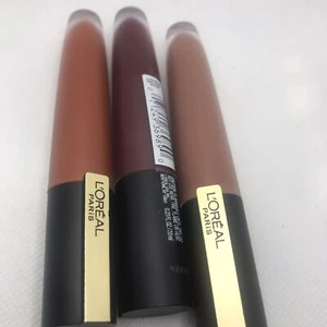 L'oreal Rouge Signature Lasting Matte Liquid Lipstick, Set Of 3 # 448, 446, 410 - Bild 1 von 5