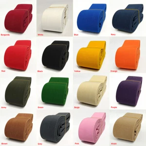5cm flache Gummibänder Stretchband Kostüm Taillenbündchen DIY Borten Nähen Multi - Bild 1 von 21