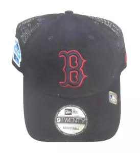 MLB Boston Red Sox blau lässig verstellbar Netzrücken Mütze von New Era - Bild 1 von 5