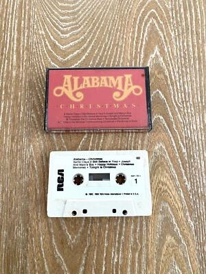 Alabama Christmas Cassette Tape 1985 RCA Records - Image 1 of 4