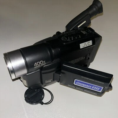 JVC GR-AXM230U VHS-C Camcorder Untested - Parts Or Repair No Charger - Image 1 of 4