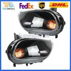 Pair Headlights Headlamps Left+Right Side For 06-11 Chevolet HHR Fit Chevy