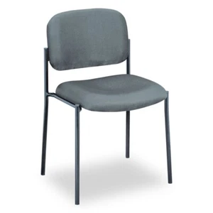 HON VL606VA19 21.25 in. x 21 in. x 32.75 in. Stacking Guest Chair - Charcoal New - Picture 1 of 5