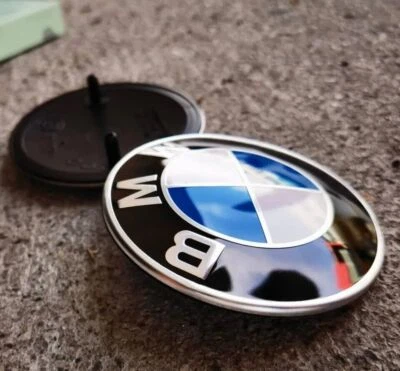 Original BMW 82mm Car Front/ Rear / Bonnet/ Trunk Emblem Badge Logo Genune - Image 1 of 4