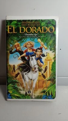 The Road to El Dorado VhS UNTESTED Clamshell DreamWorks  - Image 1 of 4