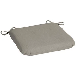 15.5"D x 17"W Tan Rectangle Outdoor Seat Pad (1 Pack) - Picture 1 of 8