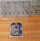 1 screw sports card holders (3) 3'x4'x1/4' look like never used recessed bottom