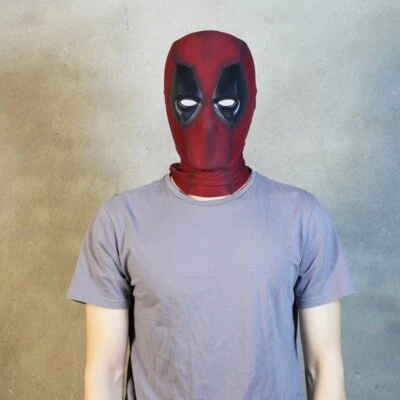New Handmade Deadpool 3 Movie Mask Cosplay Wearable Helmet Prop Mask + Faceshell - Image 1 of 4