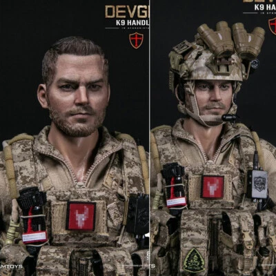 Figura de acción DAM DAMTOYS DEVGRU K9 HANDLER 1/6 muñeca modelo 78040 sin perro Foto 1 de 4