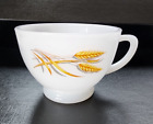 Anchor Hocking Golden Wheat Coffee Cup Vintage Holds Six Fluid Ounces