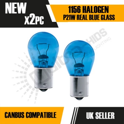 2 x  Super White Lumen BA15S 382 182 P21W 1156 DRL 21W Halogen Bulbs Natural UK - Image 1 of 3