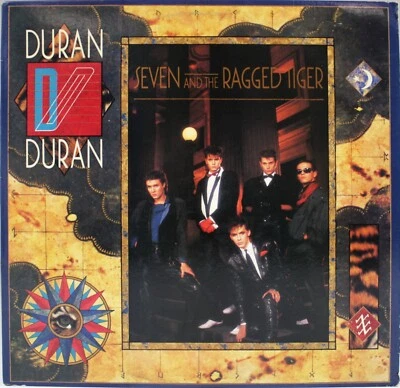 DURAN DURAN Seven And The Ragged Tiger USED 1983 LP Synth Pop Record EMI-12310 - Image 1 of 2