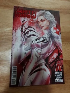 White Widow #3 (2019) 9.4 NM / 1st Print, Jamie Tyndall Red Foil Variant! - Picture 1 of 5