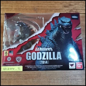 S.H.MonsterArts Godzilla 2014 Figure Toys Tamashii Nations Bandai - Picture 1 of 2
