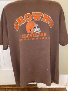 CLEVELAND BROWNS T Shirt VINTAGE 1999 Men’s 2XL CSA NFL AFC NORTH VF Knitwear - Picture 1 of 5