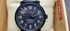 Timex Men's Waterbury | Black Dial & Leather Strap Date | Casual Watch TW2P59000