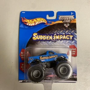 2001 Hot Wheels Monster Jam 53528 SUDDEN IMPACT Ford Truck 1:64 New VTG - Picture 1 of 5