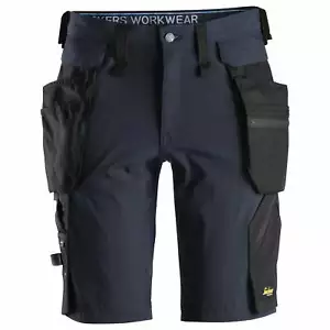 Pantalones cortos Litework Snickers 6108 azul marino/negro (9504) + bolsillos de funda desmontables - Imagen 1 de 29