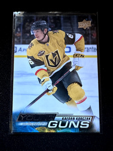 2022-23 Upper Deck Series 1 Young Guns Kaedan Korczak #218 Golden Knights RC