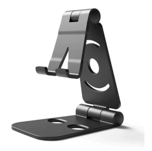 Neu Desktop Flach Kunststoff Faltbar Teleskop Universal Handy Halter Schwarz - Bild 1 von 1