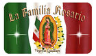 Mexican Flag Our Lady Decal Bumper Sticker Personalize Any Text Name Latino 