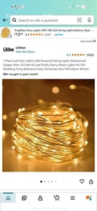 5V USB Operated LED Copper Wire String Fairy Lights Xmas Party Garden Outdoor US - Picture 1 of 4