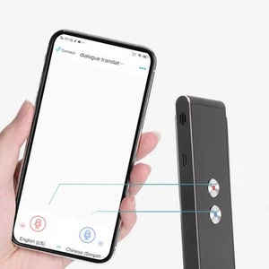 BT Translator Device 96 Languages APP Synchronization High Accuracy 400mAh Sm FY - Bild 1 von 24