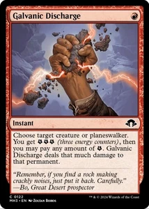 X 1 Galvanic Discharge NM-M Modern Horizons 122 MTG Magic The Gathering - Bild 1 von 2