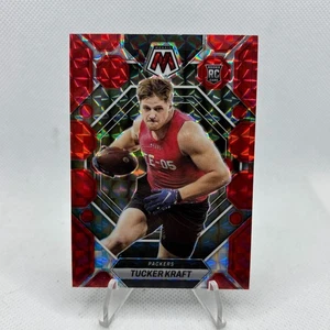 2023 Panini Mosaic Red Mosaic Prizm Tucker Kraft #368 Rookie RC - Bild 1 von 2