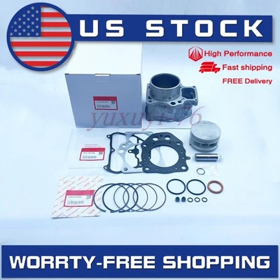 OEM New For Honda Rancher TRX420 2007-2018 Cylinder Piston Gasket Top End Kit US Foto 1 de 4