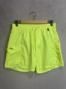 Diesel Swimming Shorts Mens Medium Yellow Holiday Beach Summer Trunks - Picture 1 of 8