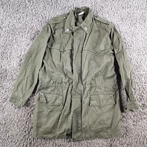Italienische Militär Vintage Kleidung Euro Feldjacke Herren L Grün Khaki - Bild 1 von 14