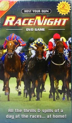 Cheatwell Games 2nd Edition Race Night DVD Board Game - (8+) - NEW - Image 1 of 4