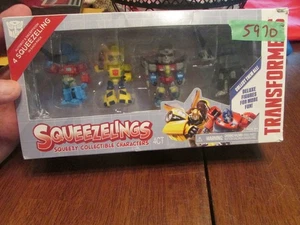 Transformers Squeezelings Squeezy Collectible Characters 4 Pack. - Picture 1 of 5