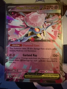 Mega Diancie ex Doppia Rara ME02: Fiamme Fantastiche 041/094 NM Holo - Foto 1 di 1