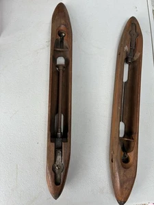 Telaio tessile tessitura navette volanti grandi 18" lotto di 2 - Foto 1 di 3