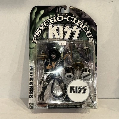 Welcome To the Psycho-Circus KISS Tour Edition: ¡Figura de acción PETER CRISS 6,5"! Foto 1 de 2