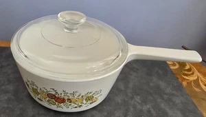 Corning Rangetopper 2 1/2 Quart Saucepan with Glass Lid in Spice of Life - Picture 1 of 5
