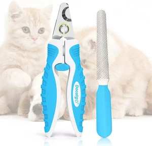 Pets Professional Nail Clippers with Safety Guard and Free Nail File - Picture 1 of 5