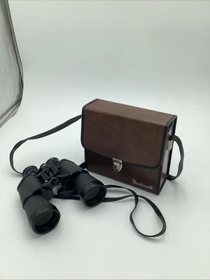 Vintage Bushnell Sportview Binoculars 10x50 Wide Angle 367ft Insta Focus Optic - Image 1 of 4