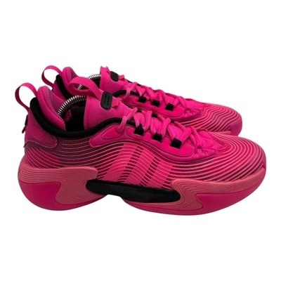 Adidas Exhibit Select 2.0 PRO Shoes Womens Sz 9 Pink Basketball Sneakers JI4448 - Image 1 of 4