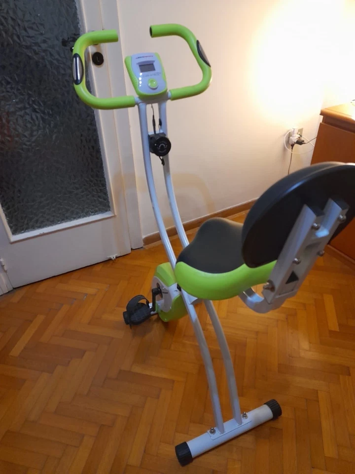 Ultrasport F-Bike Cyclette Pieghevole con Display LCD, Sella Comfort, 130kg - Immagine 1 di 4