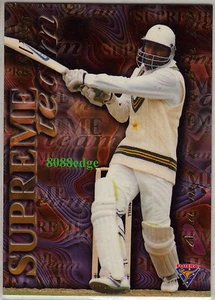1995 FUTERA CRICKET SUPREME TEAM #ST4: AAMIR SOHAIL #/7000 PAKISTAN OPENER - Picture 1 of 1