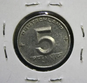 A"" Alemania 1952 - 5 - peniques - moneda - Imagen 1 de 2