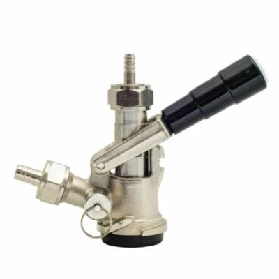 STAR BEVERAGE SUPPLY CO. Sankey D Stainless Steel Domestic Draft Beer Keg Coupler with PRV Sanke D Tap