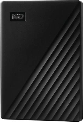 WD My Passport externe Festplatte 2 TB Schwarz - kompatibel mit PC, Xbox, PS4 - Bild 1 von 4