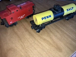 LIONEL O-27 WESTERN CABOOSE & K-Line Train - Picture 1 of 15